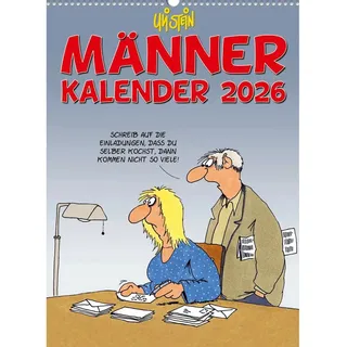 Lappan Verlag Uli Stein Männer Kalender 2026: Monatskalender für die Wand: Terminplaner | ...
