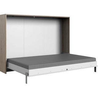Wimex Schrankbett Juist horizontal klappbar weiß 154 cm