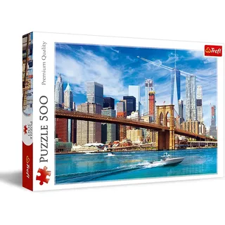 Puzzles - 500" - Blick auf New York