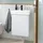 Waschbeckenunterschrank Anschlag rechts 41 x 55 cm White Matt