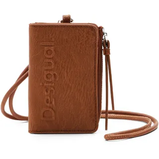 DESIGUAL Half Logo 24 Damen Geldbörse braun