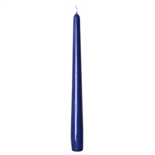 Sovie CANDLES Spitzkerzen Gastronomie Ø 2,2cm x 24cm in Blau 50 Stück - Brenndauer ca. 7 Std.