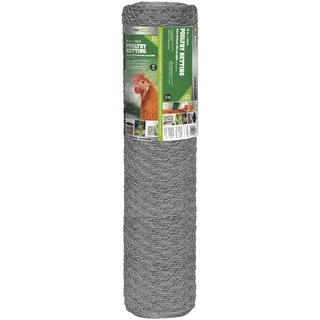 YARDGARD 308495B Zaun, 150 m, silberfarben