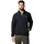 Full Zip Fleecejacke Herren Schwarz M