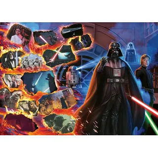 Ravensburger Erwachsenenpuzzle 1000 Teile - Star Wars Villainous Darth Vader