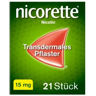 Kenvue Nicorette TX Pflaster 15 mg transdermales Plaster 21 St.