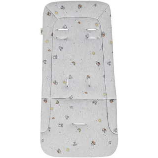 hauck Komfort Sitzauflage für Buggy und Kinderwagen Mickey & Minnie - Grey