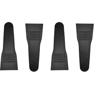 Kosmosta 4er Set Nylon Raclette Spatel, Mini Käseschaber für Raclette Pfannen, Kratzfreie Küchenutensilien für Antihaft Kochgeschirr, Raclette Grill, Fondue & Kleine Pfannen, Spülmaschinenfest
