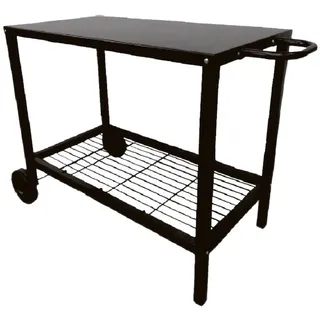 Activa Grillablagetisch Grilltisch Grillwagen Campingtisch Dessertisch schwarz