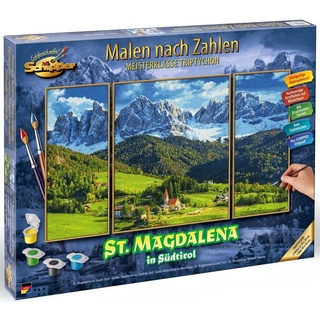 Schipper Malen nach Zahlen Master Triptychon 50x80cm StMagdalena in Südtirol 609260760