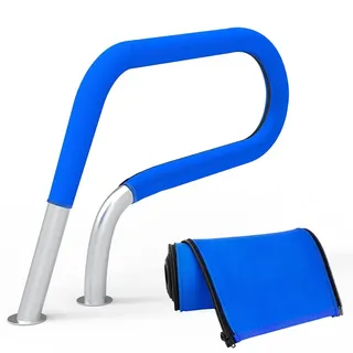 Pool-Geländer-Abdeckungen, 122 cm, mit Reißverschluss, für Pool-Handlauf-Abdeckungen, Handgriff-Abdeckung für Poolleiter-Griffe