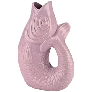 Giftcompany Dekovase Monsieur Carafon Vase / Karaffe Fisch L lavender 2,7l (Vasen) bunt|lila