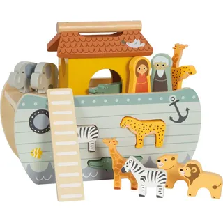 Small Foot Company Steckspiel Arche Noah Safari mehrfarbig