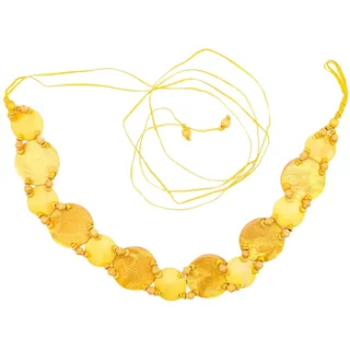 COLLEZIONE ALESSANDRO Damengürtel Materialmix orange onesize