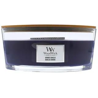Woodwick Hinoki Dahlia Duftkerze 453,6 g lila