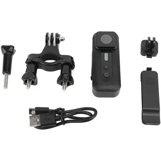 Pilipane Lenker Kamera 1080P HD Wasser beständiges Anti-Shake mit Füll licht 120 ° Weitwinkel für Motorräder Helme Outdoor Fotografie ABS Material
