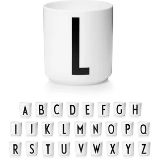 Design Letters Tasse A–Z Weiß | Beste abitur 2026 geschenke | Geburtstagsgeschenk für Männer & Frauen | Kaffeetassen, Kaffeebecher Porzellan | Abitur geschenke Tasse | Weiße Tassen 250 Ml