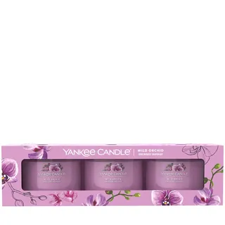 Yankee Candle Wild Orchid gefüllte Votivkerze (3 Stück)