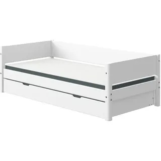 Flexa Funktionsbett White 90 x 200 cm Lack Weiß