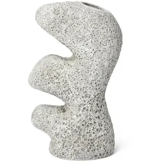 Ferm Living - Yara Vase, Small, grey pumice