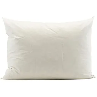 House Doctor Kissenfüllung mit Entenfedern, L80 x B60cm, weiss