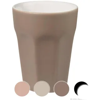 ASA Selection »ti amo colore« Becher espresso / black iron