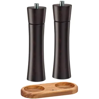 Zassenhaus Set Salzmühle & Pfeffermühle Frankfurt wenge & Untersetzer (24 cm)