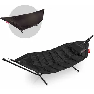 Fatboy Headdemock DELUXE Hängematte schwarz Liege Outdoor Garten Terrasse 2 Pers