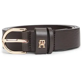Tommy Hilfiger Damengürtel Leder 85 cm Braun