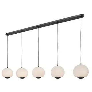 Villeroy & Boch Pendelleuchte Stirling Alu, Eisen, Stahl Metall Schwarz