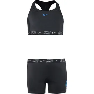 Nike LOGO TAPE Bikini Set Mädchen in black, Größe 158/164 - schwarz