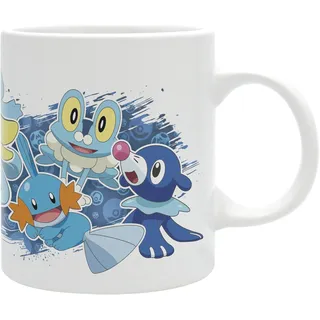 GB EYE Pokemon First Partners Wasserglas, 300 ml, Kunststoff, Rund, Tasse