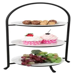 Contacto Telleretagere, schwarz für Teller 22,5-27 cm