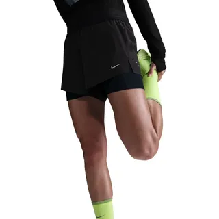 Nike Swift Dri-FIT 2-in-1 Laufshorts Damen Schwarz XS