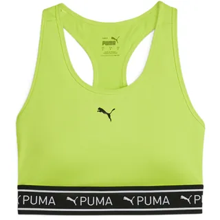 Puma 4Keeps Elastic Mid Support Sport-BH Damen 39 lime pow XL