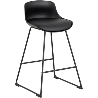 Actona Barhocker TINA 50 x 84 x 49 cm Schwarz