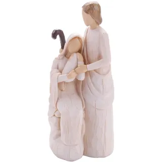 Folceretsc Heilige Familie Statuen Jesus Katholische ReligiöSe Figur Wohnkultur für Zuhause Krippe Weihnachts Geschenk