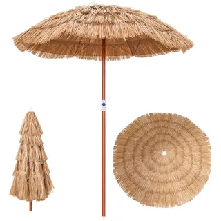 Costway Hawaii Ø 180 cm Stroh
