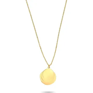 Liebeskind Berlin Kette mit Anhänger The Organic Treasure Gold/Edelstahl