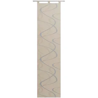 Neutex for you! Schiebegardine NEUTEX FOR YOU "Pelotas" Gr. 3, beige (natur, beige), B:57cm H:225cm, Scherli, Polyester, Gardinen, inkl. Beschwerunsstange, Halbtransparent, Schlaufen-Aufhängung, modern