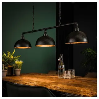 famlights Pendelleuchte famlights, Pendelleuchte Romy in Schwarz E27 3-flammig schwarz