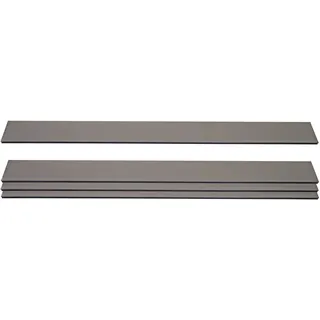 MCW Windschutz Savoie 180 x 100 cm grau WPC 4 St.