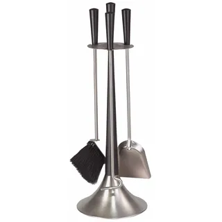 Kaminbesteck SCHÖSSMETALL MAGNUM Edelstahl Schwarz fire irons design modern