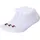 Sneakersocken Paare Weiß 43-46