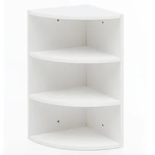 KADIMA DESIGN Eckregal 30 x 60 x 30 cm Weiß