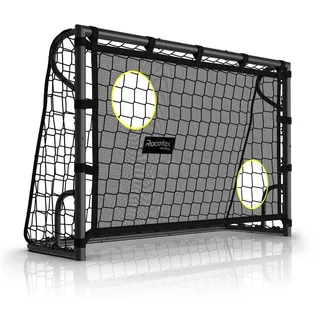 Racetex Fußballtor Racetex Black [MIT TORWAND] Anti-Rost beschichtet (WETTERFEST] Stahlrahmen Garten Fußball Tor inkl. 6 Erdanker), ⚽ UNSERE EMPFEHLUNG ⚽ 180x120 cm
