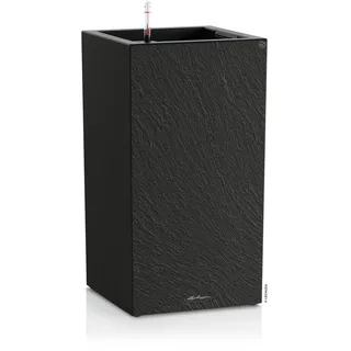 LECHUZA Canto Slatestone 30 high 30 x 30 x 56 cm Dunkelgrau