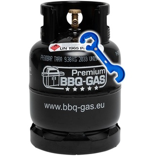 8 kg Premium BBQ Gasflasche (leer) optimal für Ihren Weber, Broil King, Napoleon Grill - Premium BBQ Gas-flasche inkl. G