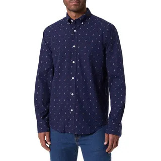 GANT Herren Reg Paisley Fil Coupe Shirt Hemd - L
