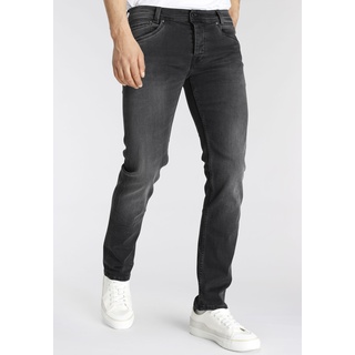 Regular-fit-Jeans PEPE JEANS "Spike" Gr. 31, Länge 34, schwarz (washed black) Herren Jeans Regular Fit